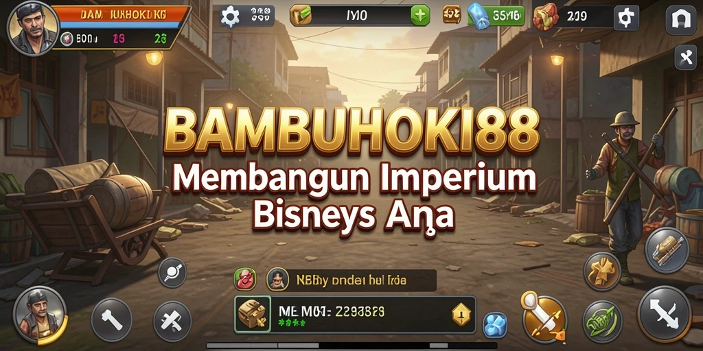 Tampilan gameplay seru di BAMBUHOKI88 dengan elemen Tycoon yang menarik.