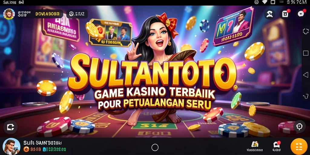Tampilan menakjubkan dari gameplay Kasino SULTANTOTO.